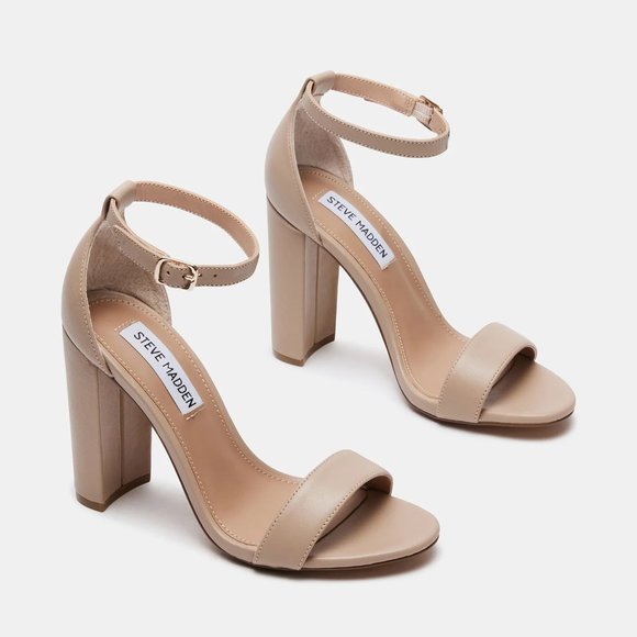Steve Madden Shoes - Steve Madden Carrson Dress Sandal Blush Leather (Sz. 9)